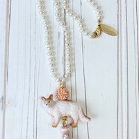 Persian Cat Pendant Necklace
