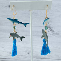 Mini Shark Earrings