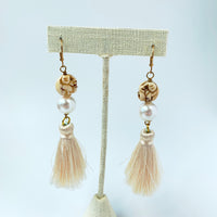 Carved Elephant Earrings