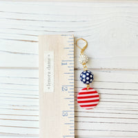 Americus Striped Earrings