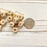 Classic Alphabet Earrings