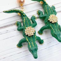 Alligator Earrings