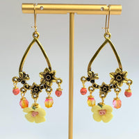 Lemon Drop Chandelier Earrings