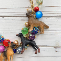 Must Love Dogs Charm Necklace