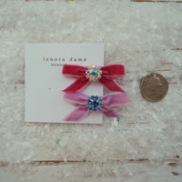 Lenora Dame One-of-a-Kind Velvet hair bow