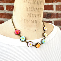 Lenora Dame Daisy Pop Necklace (Available as set)