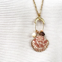 Lenora Dame One-Of-A-Kind Seashell Pendant Necklace