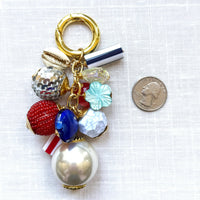 Lenora Dame 4th of July Bag Charm
