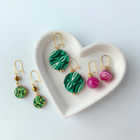 Folk Art Collection Discus Earrings Sets