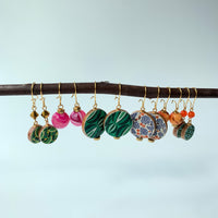 Folk Art Collection Discus Earrings Sets