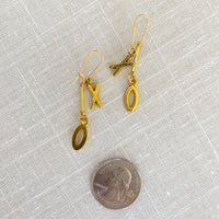 Lenora Dame XO Charm Earrings