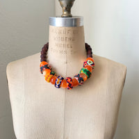 Lenora Dame Autumn Friendship Statement Necklace