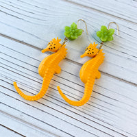Lenora Dame Mr. Seahorse Drop Earrings