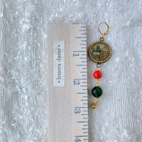 Lenora Dame Home for the Holidays Beaded Drop Earrings