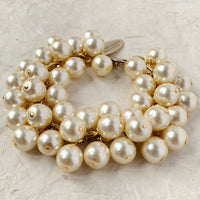 Iconic Pearl Cluster Bracelet