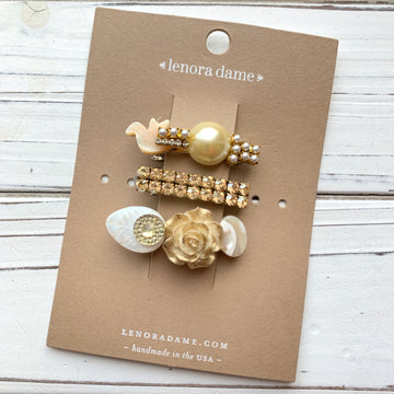 Tea Biscuit Hair Set