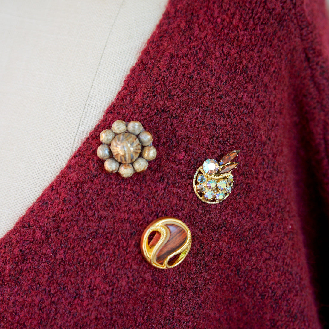 Vintage Brooch Sets - One-of-a-Kind
