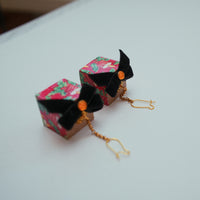 One-of-a-Kind Christmas Present Earrings - Large
