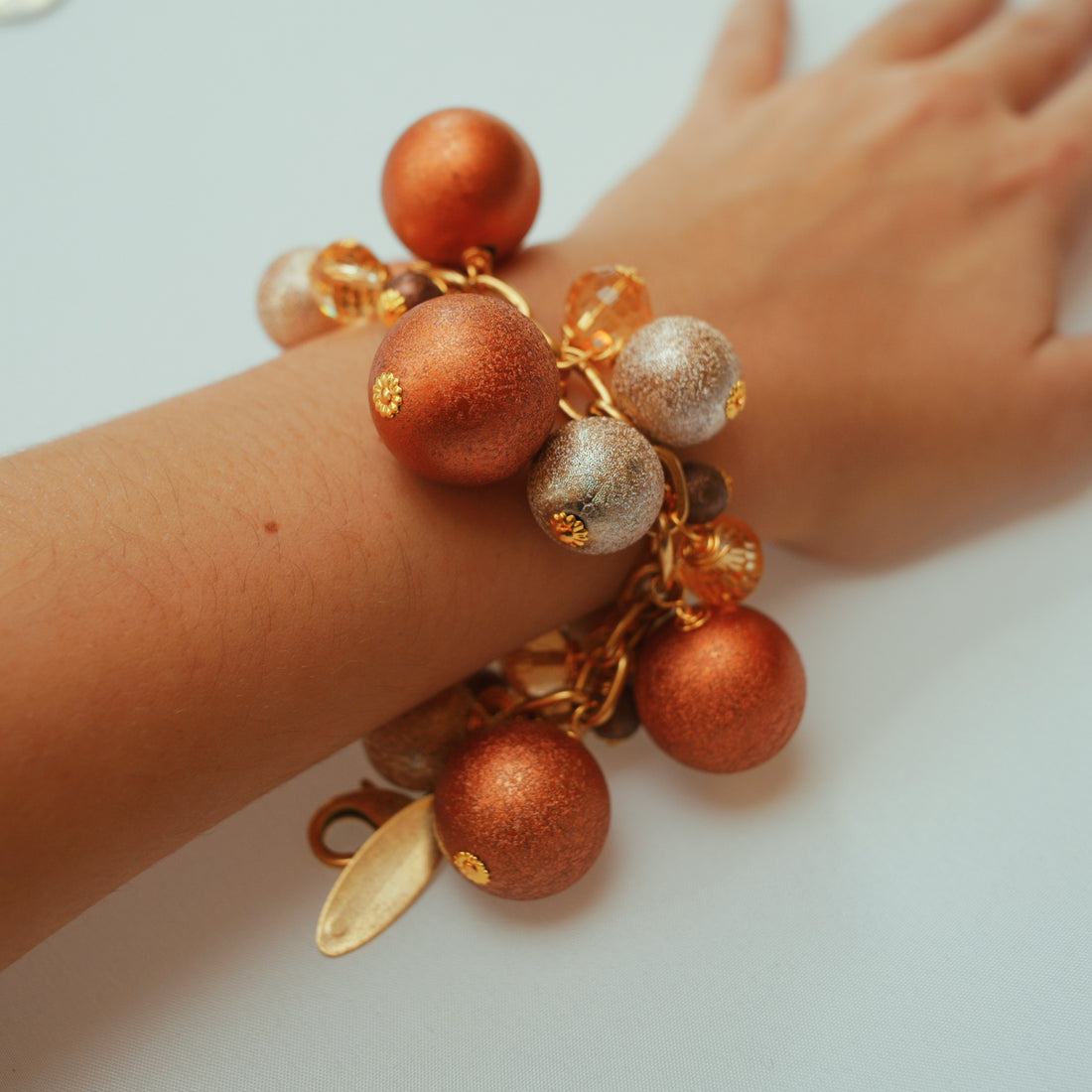 Autumn Cluster Bracelet