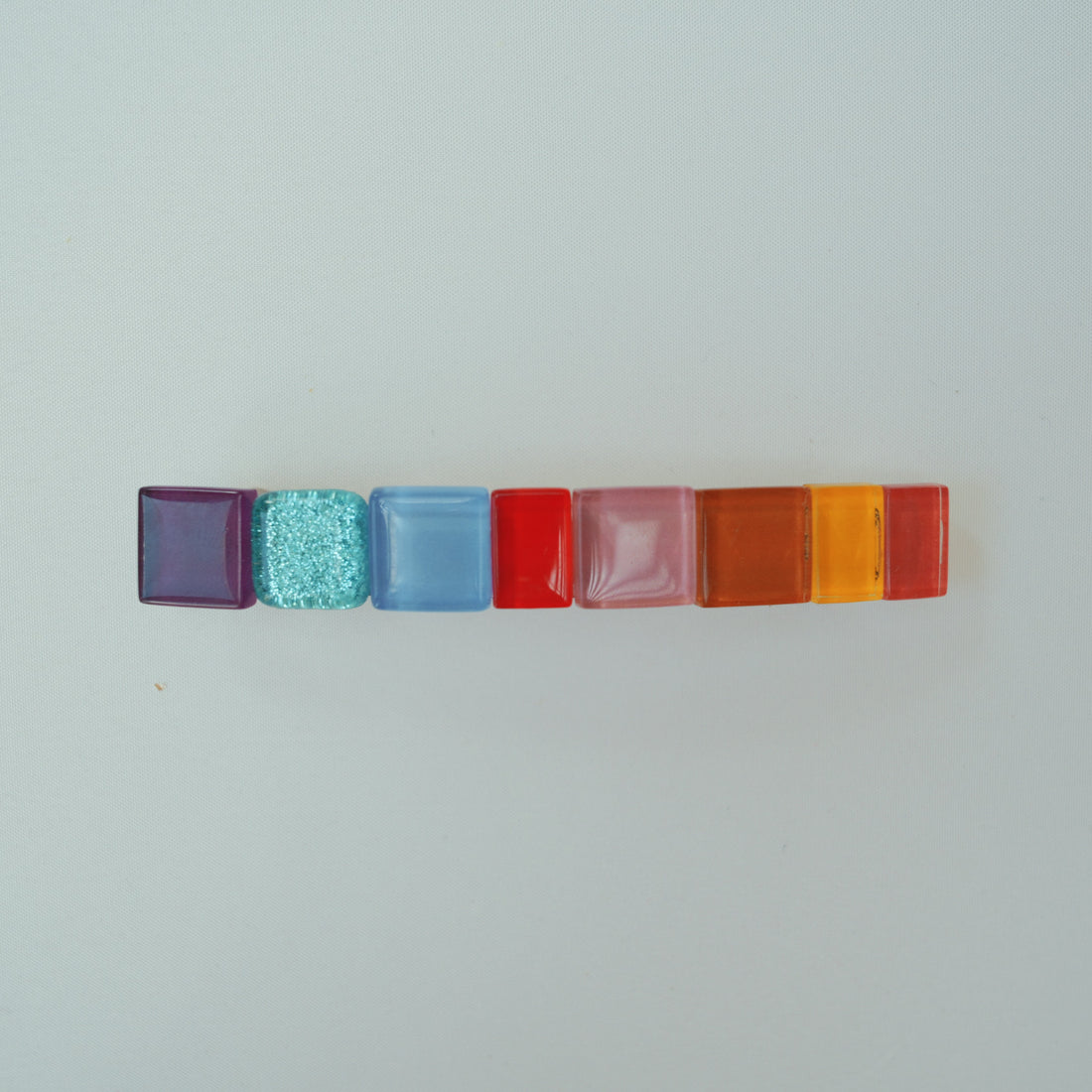 One-of-a-Kind Mosaic Barrettes - Large