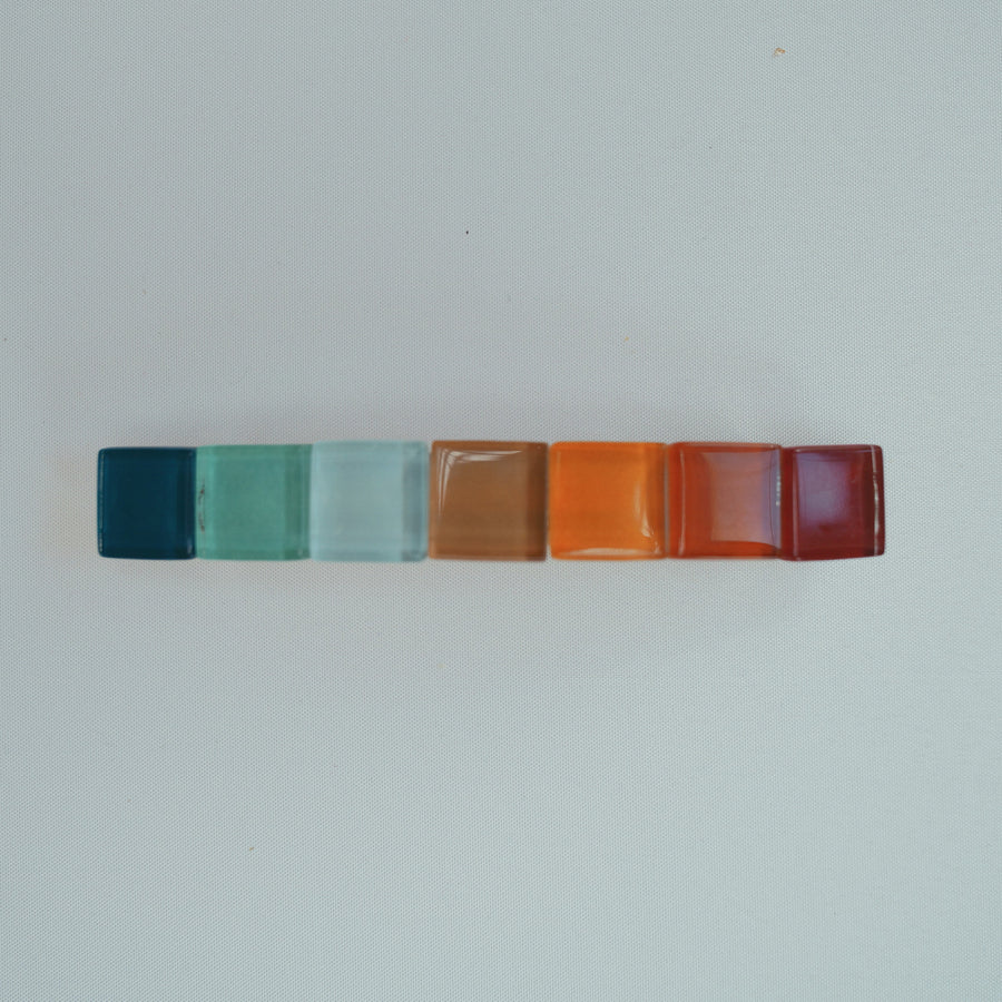 One-of-a-Kind Mosaic Barrettes - Large