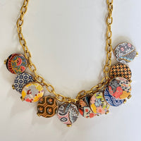 Art Deco Charm Necklace