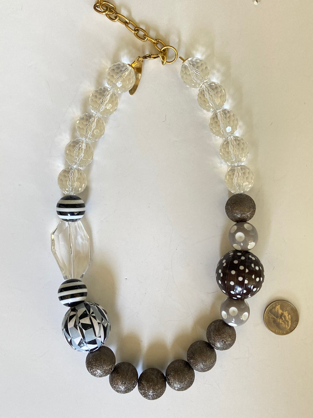 Abstract Queen Mum Choker Necklace