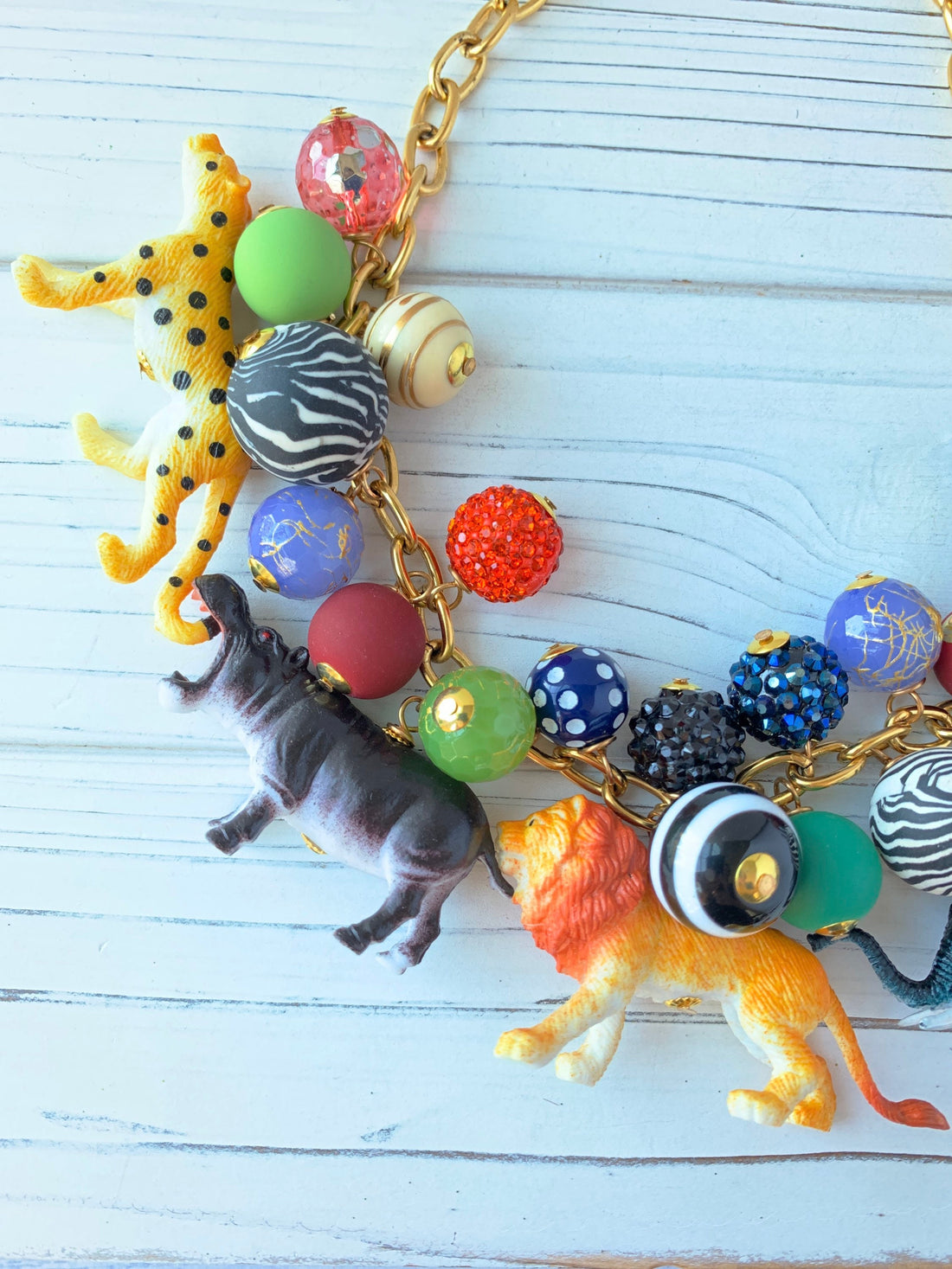 Short Safari Animal Necklace