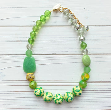 Sunflower Field Queen Mum Necklace