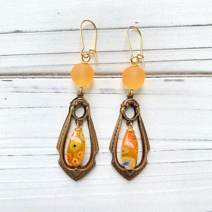 Sunrise Drop Earrings