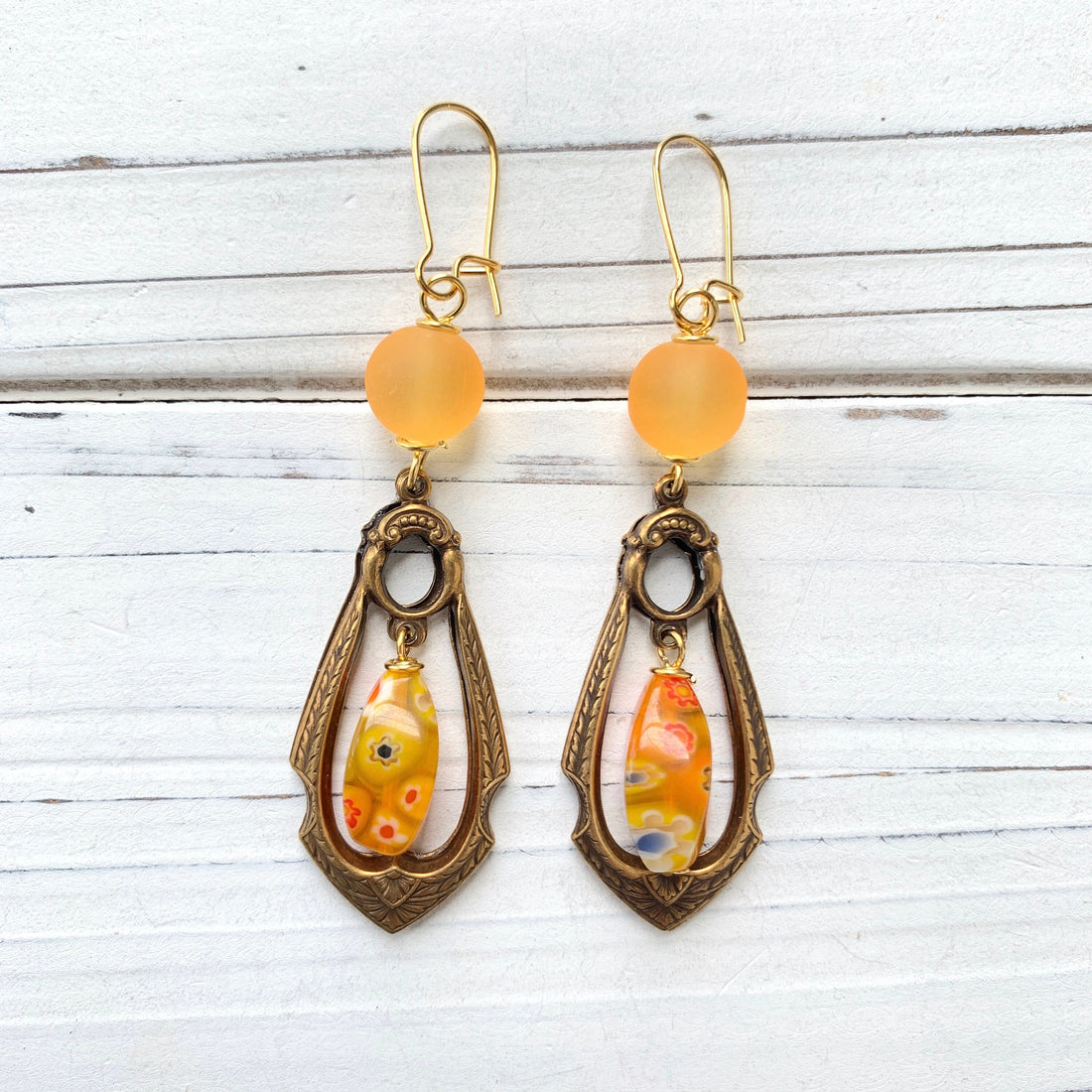 Sunrise Drop Earrings
