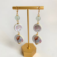 Seashell Drop Earrings