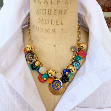 NEW Lenora Dame Ammonite Charm Necklace