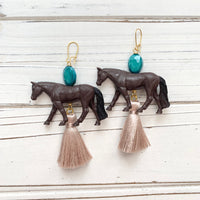Horse Earrings - 4 Horse Options