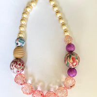 Cotton Candy Statement Necklace