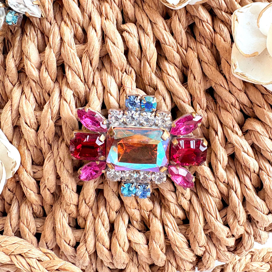 The Cora Woven Straw Handbag - One-of-a-Kind