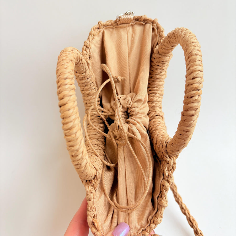 Cape May Straw Handbag - One-of-a-Kind