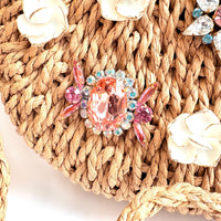 The Cora Woven Straw Handbag - One-of-a-Kind