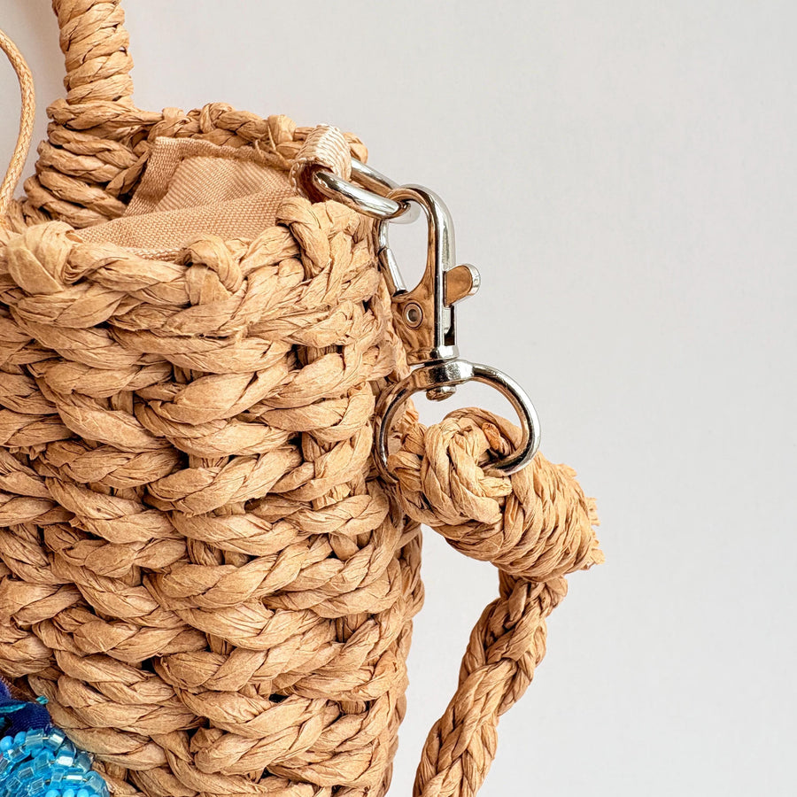Cape May Straw Handbag - One-of-a-Kind