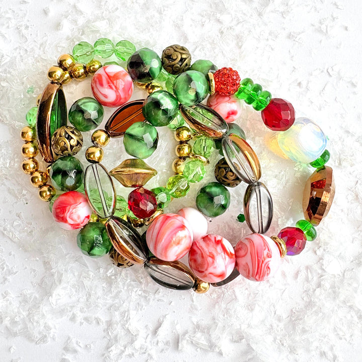 Holiday Stretch Bracelet Set