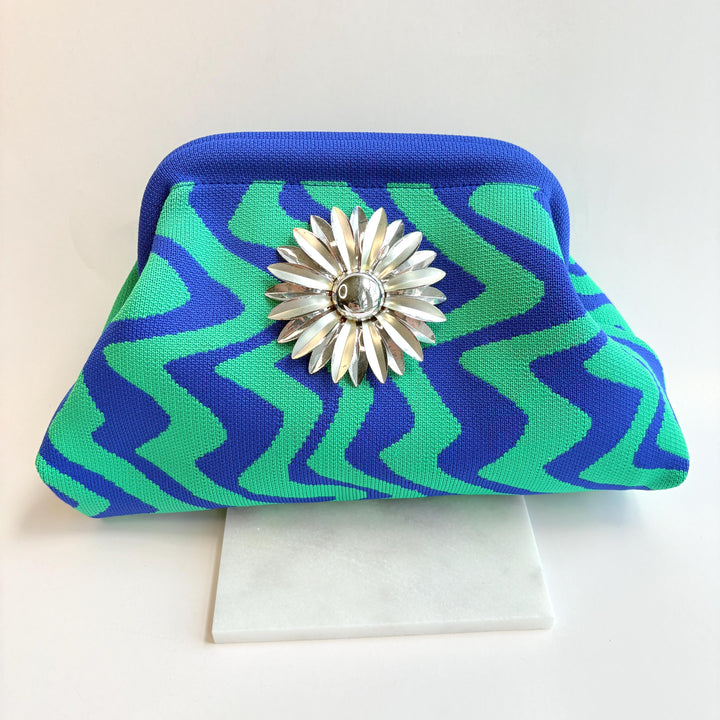Hazy Daisy Clutch Purse - One-of-a-Kind