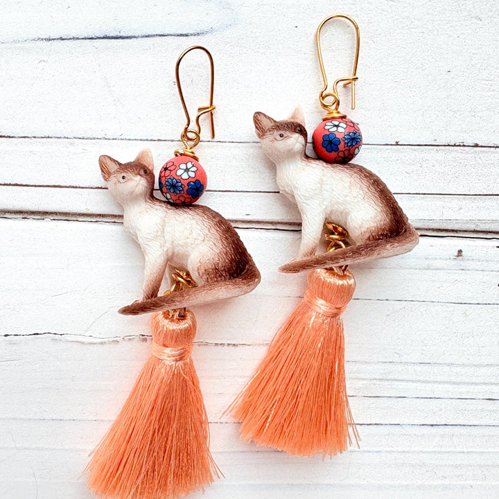 Juniper Cat Earrings