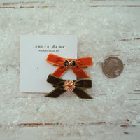 Lenora Dame One-of-a-Kind Velvet hair bow