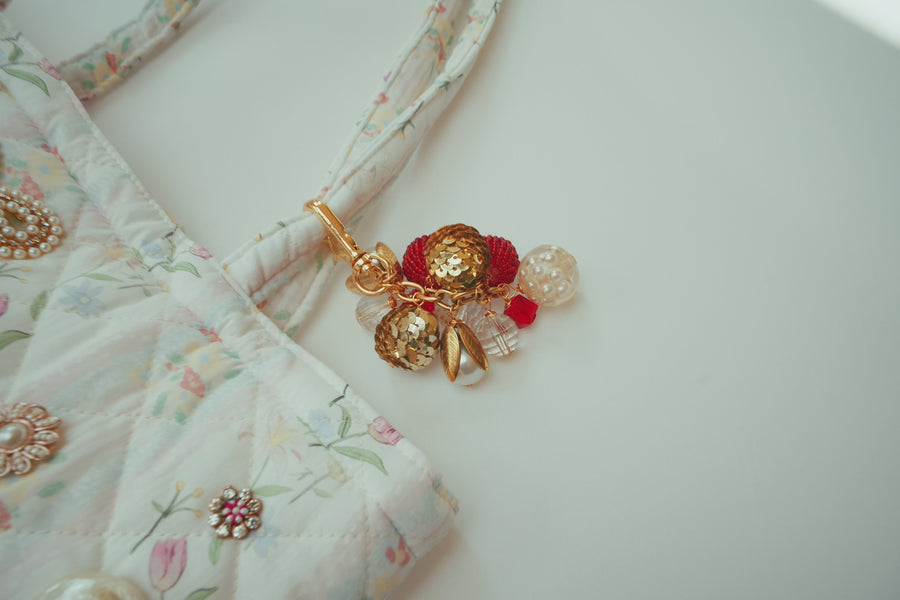 Festive Christmas Bag Charm