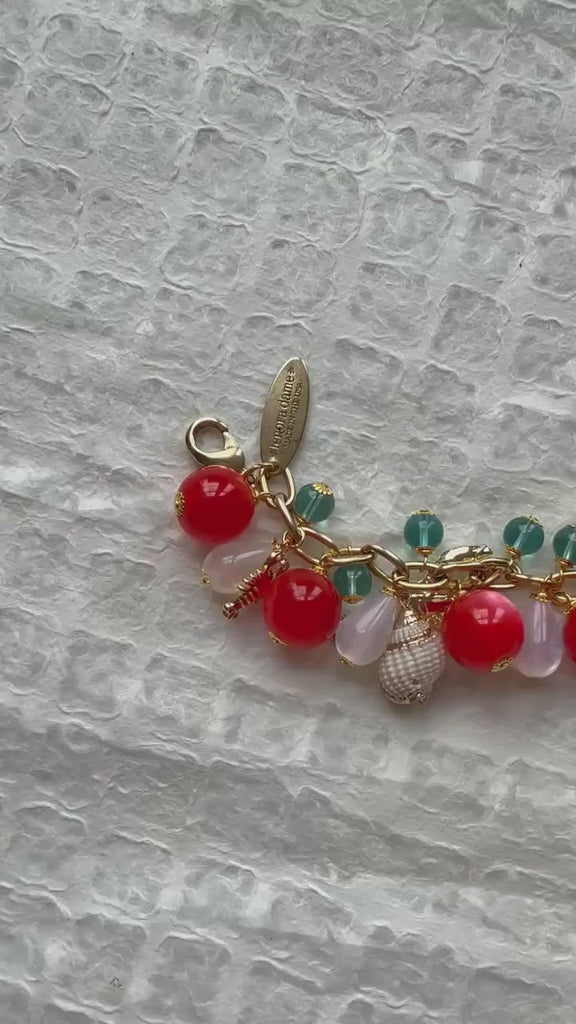 Lenora Dame Lobster Charm Bracelet