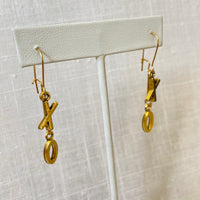 Lenora Dame XO Charm Earrings