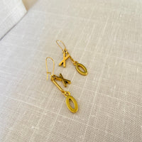 Lenora Dame XO Charm Earrings