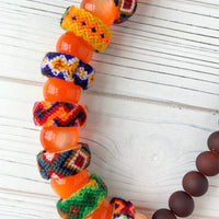 Lenora Dame Autumn Friendship Statement Necklace