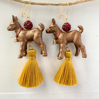Lenora Dame Franklin the Foal Tassel Earrings