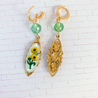 Lenora Dame April Showers Earrings in Chrysanthemum